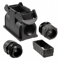 HARTING - 19411160273 - CONN BASE SIDE ENTRY SZ16B M40