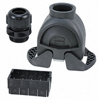 HARTING - 19413100722 - CONN HOOD CPLNG BOTTOM SZ10B M32