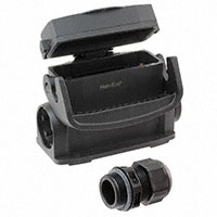 HARTING - 19461160252 - HAN-ECO 16A-HSM1-M20 W. COVER/CA