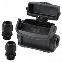 HARTING - 19461160292 - HAN-ECO 16A-HSM2-M20 W. COVER/CA