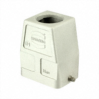 HARTING - 19628060447 - CONN HOOD TOP ENTRY SZ6B M32