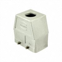 HARTING - 19628100426 - CONN HOOD TOP ENTRY SZ10B M25