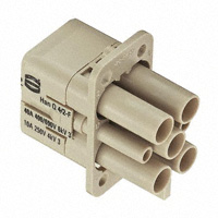 HARTING - 09120063141 - INSERT FEMALE 4+2POS+1GND CRIMP