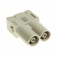 HARTING - 09140022642 - MODULE MALE 2POS SCREW