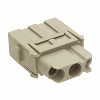 HARTING - 09140032701 - MODULE FEMALE 3POS SCREW