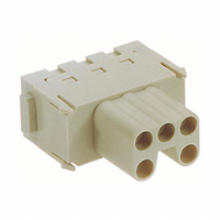 HARTING - 09140052716 - MODULE FEMALE 5POS PUSH IN