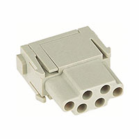 HARTING - 09140063101 - MODULE FEMALE 6POS CRIMP