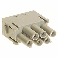 HARTING - 09140063141 - MODULE FEMALE 6POS CRIMP
