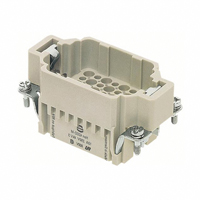 HARTING - 09160423001 - INSERT MALE 42POS+1GND CRIMP