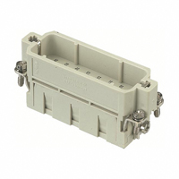 HARTING - 09200163001 - INSERT MALE 16POS+1GND CRIMP