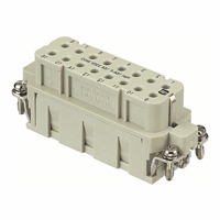 HARTING - 09200163101 - INSERT FEMALE 16POS+1GND CRIMP