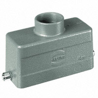 HARTING - 09300101441 - CONN HOOD TOP ENTRY SZ10B PG16