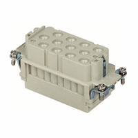 HARTING - 09320123101 - INSERT FEMALE 12+2POS+1GND CRIMP