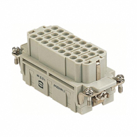 HARTING - 09320323101 - INSERT FEMALE 32POS+1GND CRIMP