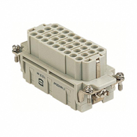 HARTING - 09320323111 - INSERT FEMALE 32POS+1GND CRIMP