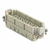 HARTING - 09320463011 - INSERT MALE 46POS+1GND CRIMP