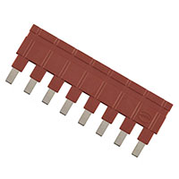 HARTING - 09330009836 - JUMPER ACROSS 1X8 RED 16A