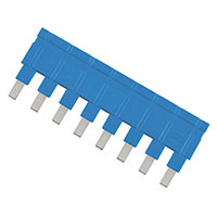 HARTING - 09330009847 - JUMPER ACROSS 1X8 BLUE 16A