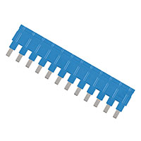 HARTING - 09330009851 - JUMPER ACROSS 1X12 BLUE 16A