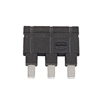 HARTING - 09330009853 - JUMPER ACROSS 1X3 BLACK 16A
