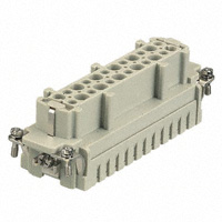 HARTING - 09330242712 - INSERT FEMALE 24POS+1GND CRIMP