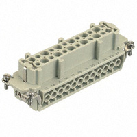 HARTING - 09330242711 - INSERT FEMALE 24POS+1GND SCREW