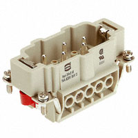 HARTING - 09340032601 - INSERT MALE 3+2POS+1GND SCREW