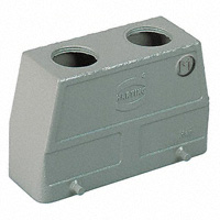 HARTING - 19300160466 - CONN HOOD TOP DUAL SZ16B M25