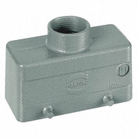 HARTING - 19300161421 - CONN HOOD TOP ENTRY SZ16B M25