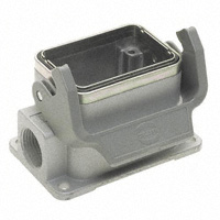 HARTING - 19628061290 - CONN BASE SIDE ENTRY SZ6B M20