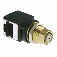 HARTING - 21033814400 - ADAPTER M12-RJ45 RIGHT ANGLED