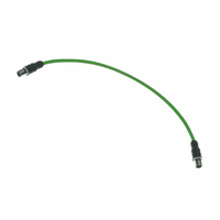 HARTING - 21034851405 - 2 XM12 D-CODE STR OVERMOLD 5M