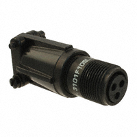 Harwin Inc. - C90-3101F10SL-3S - CONN RCPT CBL MNT 3POS W/SKT