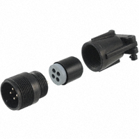 Harwin Inc. - C90-3101F14S-2P - CONN RCPT CBL MNT 4POS W/PIN