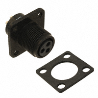 Harwin Inc. - C90-3102R10SL-3S - CONN RCPT PNL MNT 3POS W/SKT