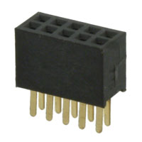 Harwin Inc. - M50-3000545 - CONN RCPT 1.27MM T/H AU 10POS