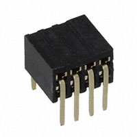 Harwin Inc. - M50-3200445 - CONN RCPT 1.27MM T/H R/A 8POS