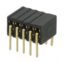 Harwin Inc. - M50-3200545 - CONN RCPT 1.27MM T/H R/A 10POS
