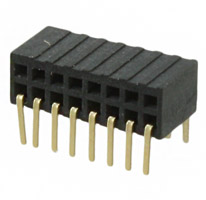 Harwin Inc. - M50-3200845 - CONN RCPT 1.27MM T/H R/A 16POS
