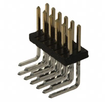 Harwin Inc. - M50-3900642 - CONN HDR 1.27MM R/A AU 12POS