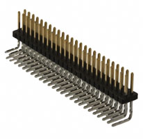 Harwin Inc. - M50-3902542 - CONN HDR 1.27MM R/A AU 50POS