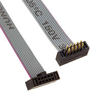 Harwin Inc. - M50-9010542 - IDC F/M 5POS RIBBON CBL ASSY