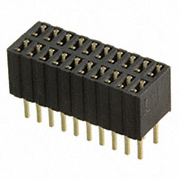 Harwin Inc. - M52-5101045 - CONN RCPT 20POS T/H 1.27MM GOLD