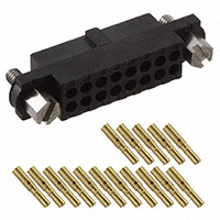 Harwin Inc. - M80-4601605 - 8+8 WAY F CRIMP L/BORE W/JS