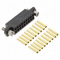 Harwin Inc. - M80-4601805 - 9+9 WAY F CRIMP L/BORE W/JS