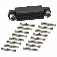 Harwin Inc. - M80-4801642 - CBL CONN FEM 8+8 WAY LG BORE HEX