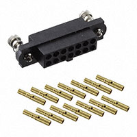 Harwin Inc. - M80-4C11405FC - 07+07 WAY FEM S/BORE 101LOK