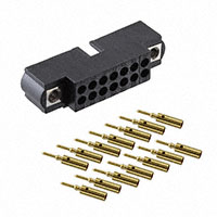 Harwin Inc. - M80-5601405 - 2 X 7 POS MALE CRIMP LARGE BORE