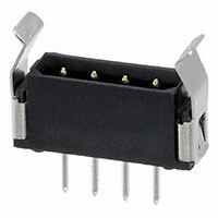 Harwin Inc. - M80-8050422 - 4 POS SIL MALE VERT CONN F/LOCK