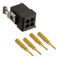 Harwin Inc. - M80-8130405 - DIL MALE LARGE BORE CRIMP CONN